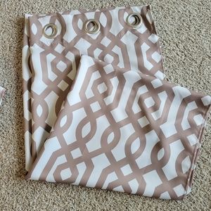 2 Curtain panels available 37" x 84"